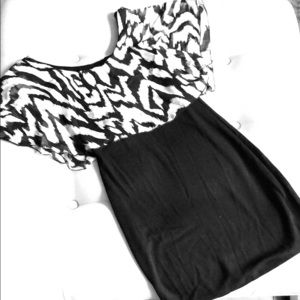 Soprano black mini dress